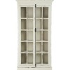 Vitrine 4 Planches/Gaze Bois Creme 110X45X195Cm