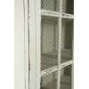 Vitrine 4 Planches/Gaze Bois Creme 110X45X195Cm