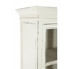 Vitrine 4 Planches/Gaze Bois Creme 110X45X195Cm