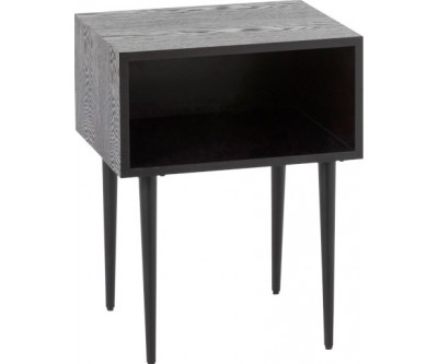 Table Gigogne Carree Mdf Noir