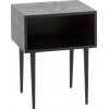 Table Gigogne Carree Mdf Noir