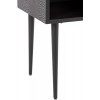 Table Gigogne Carree Mdf Noir