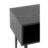 Table Gigogne Carree Mdf Noir