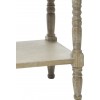 Table De Nuit + 1 Panier Bois Blanc
