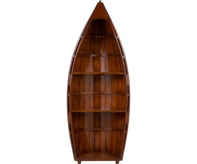 Bibliotheque Bateau Bois Marron