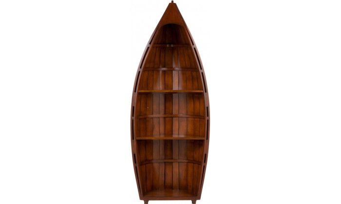 Bibliotheque Bateau Bois Marron