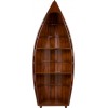 Bibliotheque Bateau Bois Marron