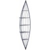 Etagere Canoe 5 Planches Metal Bleu