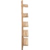 Etagere Murale 5 Planches Bois Naturel