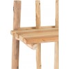 Etagere Murale 5 Planches Bois Naturel