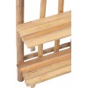 Etagere Murale 5 Planches Bois Naturel