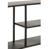 Etagere Murale 6 Niveaux Metal Noir