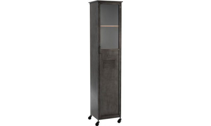 Armoire Longue 5 Planches Metal Gris