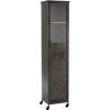 Armoire Longue 5 Planches Metal Gris