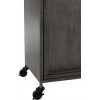 Armoire Longue 5 Planches Metal Gris