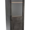 Armoire Longue 5 Planches Metal Gris