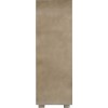 Armoire 1 Porte 3 Tiroirs Bois Gris/Naturel