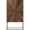 Armoire Bar Shanil 2 Portes Bois/Me Na