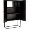 Armoire Bar Shanil 2 Portes Bois/Me Na