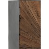Armoire Bar Shanil 2 Portes Bois/Me Na