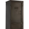 Armoire Sur Roues 9 Portes Metal Gris