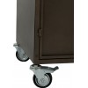 Armoire Sur Roues 9 Portes Metal Gris