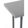 Console Beton Finish Rectangulaire Bois/Metal Gris