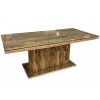 Table de salle à manger ultra design bois massif unique KEXIS