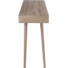 Console 1 Tiroir Bois Naturel