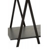 Table De Presentation Bois/Metal Gris