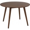 Table Ronde Vintage Bois Marron