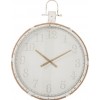 Horloge Ronde Metal Blanc Small