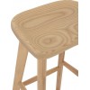 Chaise De Bar Scandinave Bois Naturel