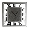 Horloge Mural Acier inoxydable / Aluminium / Miroir Calvin