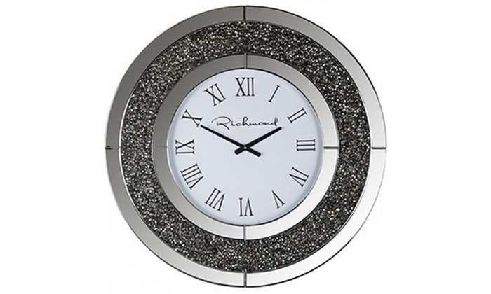 Horloge Mural  Horloge Chasin rond avec paillettes