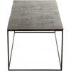 Table De Salon Rectangulaire Oxidize Aluminium/Metal Antique Noir/Vert