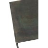 Table De Salon Rectangulaire Oxidize Aluminium/Metal Antique Noir/Vert