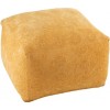 Pouf Fayola Coton Ocre