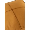 Pouf Carre Velours Ocre