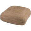 Pouf Carre Jute Naturel