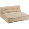 Coussin Dossier Coton Beige