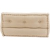 Coussin Dossier Coton Beige