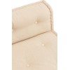 Coussin Dossier Coton Beige