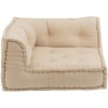 Coussin Angle Coton Beige