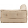 Coussin Angle Coton Beige