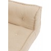 Coussin Angle Coton Beige