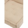 Coussin Angle Coton Beige