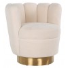 Fauteuil cream faux peau de mouton Mayfair