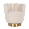 Fauteuil cream faux peau de mouton Mayfair