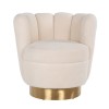 Fauteuil cream faux peau de mouton Mayfair